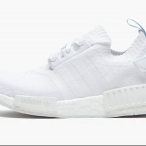 ADIDAS NMD R1 TRIPLE WHITE BLU PK CQ2040 size 7